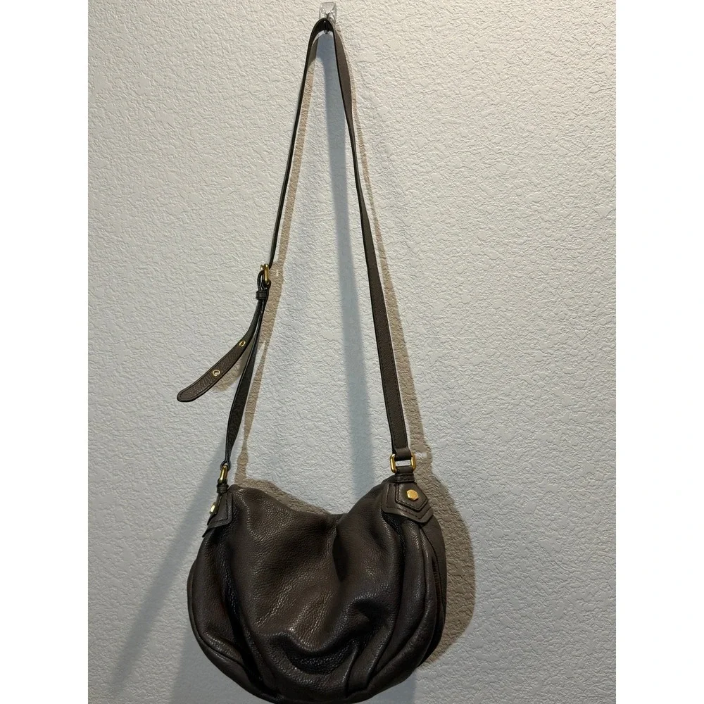 Marc by Marc Jacobs Womens Natasha Crossbody Bag Grey‎ Medium